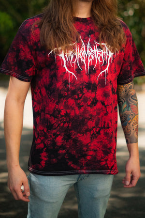 Tie Dye Black Metal Logo