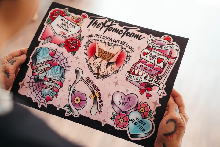 Valentine's Flash Sheet