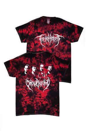 Tie Dye Black Metal Logo